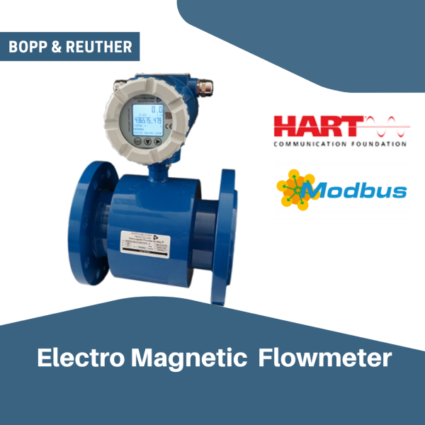 Bopp Reuther Spiramag electro magnetic flowmeter