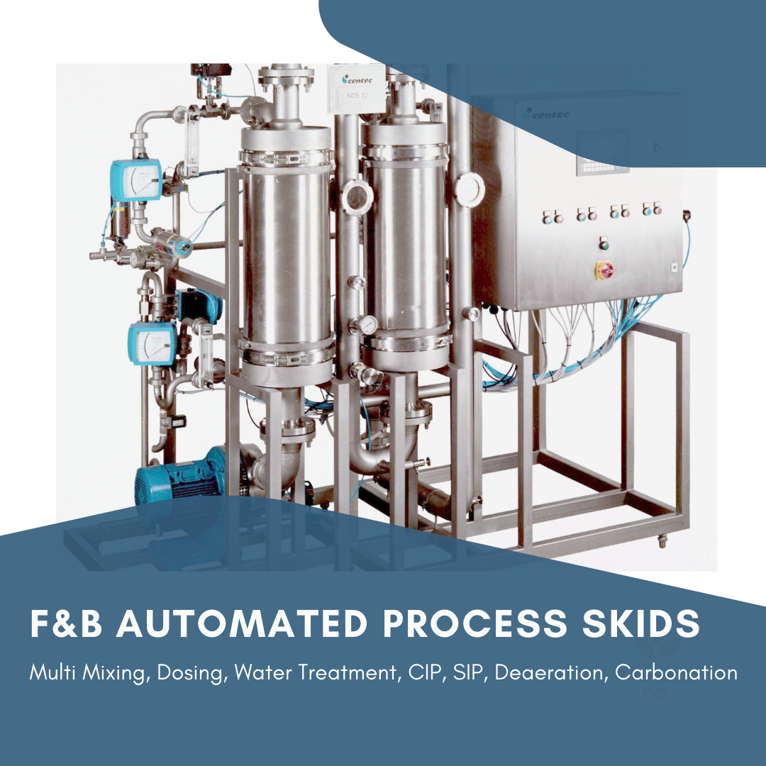 Centec Process Systems for soft drinks and dairies