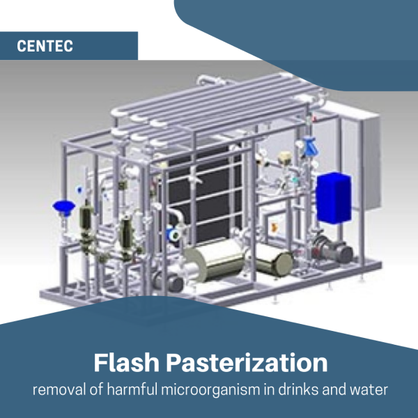 Centec Flash Pasteurization Process System