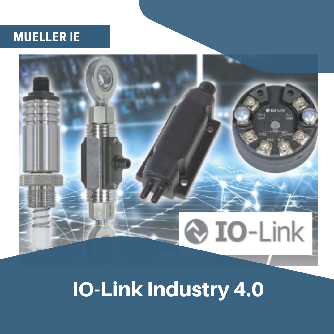 IO Link sensors and transmitters from Mueller IE