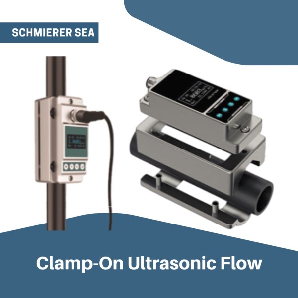 SSEA Ultrasonic Clamp on Flowmeter for small pipes 