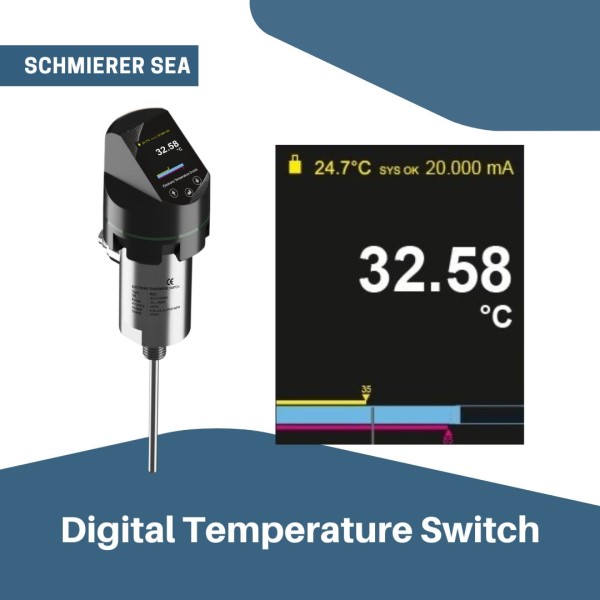 SSEA digital temperature switch - compact - electronic